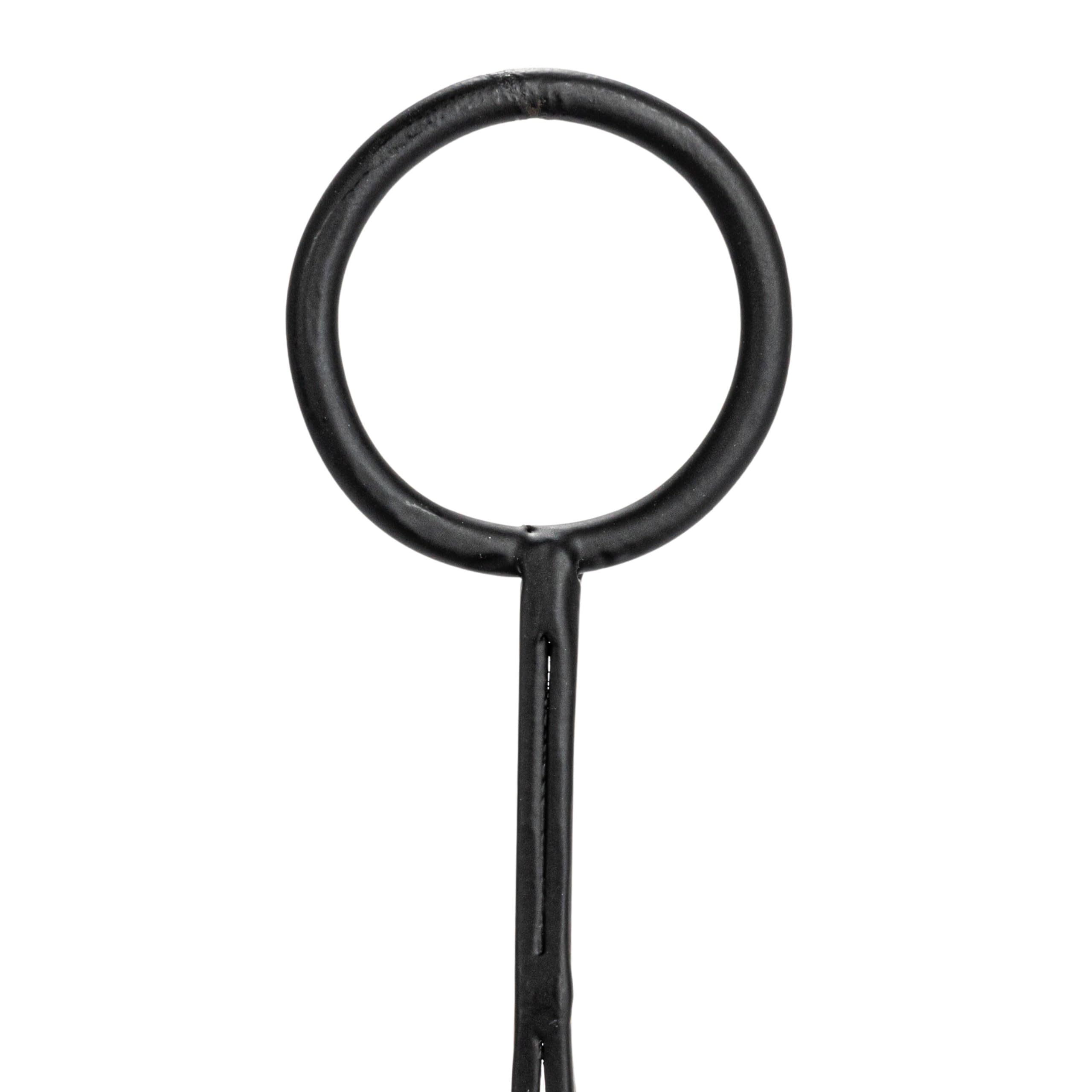 Bloomingville Decorative Hanging Metal Planters, Black, Set of 2 - Image 5